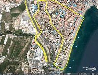 Gassi-Revier Strand und Fluss